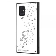 Galaxy A51 5G 用 KAKU ハイブリッド 耐衝撃ケース ディズニー くまのプーさん philosophy ホワイト IQ-DGA51K3TB/PO040