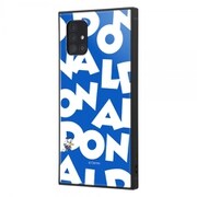 Galaxy A51 5G 用 KAKU ハイブリッド 耐衝撃ケース ディズニー ドナルド/I AM IQ-DGA51K3TB/DD003