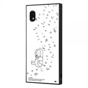 Galaxy A21 用 KAKU ハイブリッド 耐衝撃ケース ディズニー くまのプーさん/philosophy ホワイト IQ-DGA21K3TB/PO040
