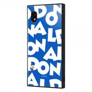 Galaxy A21 用 KAKU ハイブリッド 耐衝撃ケース ディズニー ドナルド/I AM IQ-DGA21K3TB/DD003