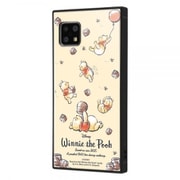 IQ-DAQSE4K3TB/PO031 [AQUOS sense4 lite / AQUOS sense4 basic / AQUOS sense4 用 KAKU ハイブリッド 耐衝撃ケース ディズニー くまのプーさん/Perfect Day]