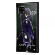 AQUOS sense4 lite / AQUOS sense4 basic / AQUOS sense4 用 KAKU ハイブリッド 耐衝撃ケース ディズニー ツイステッドワンダーランド マレウス・ドラコニア IQ-DAQSE4K3TB/DG004