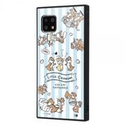 IQ-DAQSE4K3TB/CD004 [AQUOS sense4 lite / AQUOS sense4 basic / AQUOS sense4 用 KAKU ハイブリッド 耐衝撃ケース ディズニー チップ&デール/Little Chipmunk]