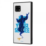 AQUOS sense4 lite / AQUOS sense4 basic / AQUOS sense4 用 KAKU ハイブリッド 耐衝撃ケース ディズニー アラジン/ジーニー IQ-DAQSE4K3TB/AL006