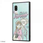 AQUOS sense3 lite / AQUOS sense3 basic / AQUOS sense3 / Android One S7 用 KAKU ハイブリッド 耐衝撃ケース ディズニー アナと雪の女王 アナ&エルサ IQ-DAQSE3K3TB/FR019