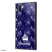 IQ-DAQR3K3B/FR014 [AQUOS R3 用 KAKU トリプルハイブリッド 耐衝撃ケース ディズニー アナと雪の女王2 総柄 03 エレメント/ロゴ]
