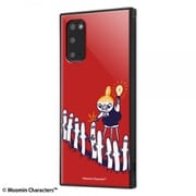 Galaxy S20 5G 用 KAKU ハイブリッド 耐衝撃ケース ムーミン ミイとニョロニョロ IQ-AGS205K3TB/MT013