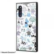 Galaxy A41 用 KAKU ハイブリッド 耐衝撃ケース ムーミン パターン 2 IQ-AGA41K3TB/MT014