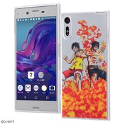 IJ-ROXZSTP/OP009 [Xperia XZs / Xperia XZ 用 TPUケース＋背面パネル ワンピース エース&ルフィ2]