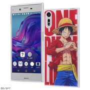 IJ-ROXZSTP/LF01 [Xperia XZs / Xperia XZ 用 TPUケース＋背面パネル ワンピース ルフィ1]