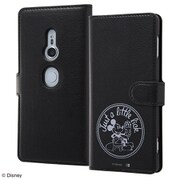 Xperia XZ2 用 手帳型ケース マグネット ディズニー ミッキーマウス IJ-RDXZ2ELC3B/MK019