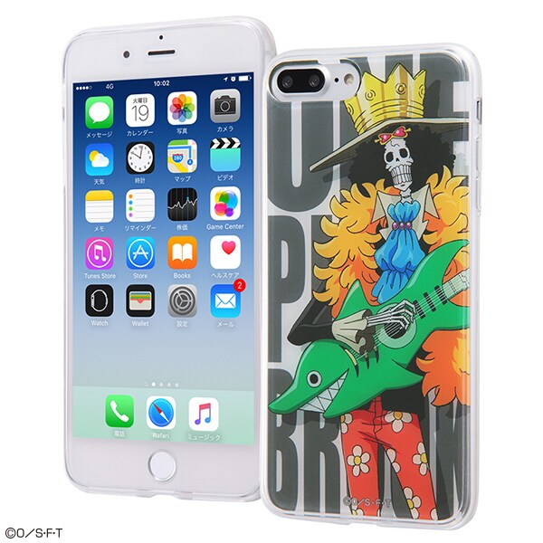 Ij Op7ptp Br01 Iphone 8 Plus 7 輸入 ブルック1 Tpuケース ワンピース 用 背面パネル