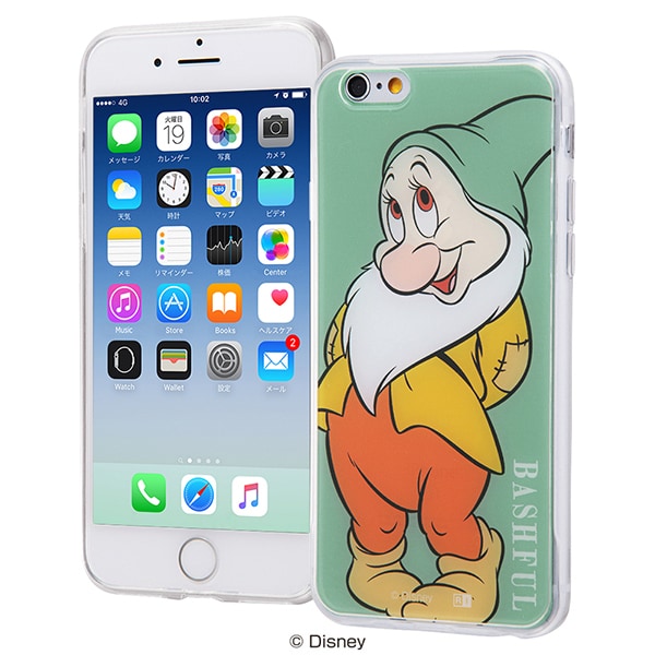 Ij Dp6tp 大人気 Sw024 Iphone 6s 6 用 てれすけ Tpuケース 背面パネル 白雪姫 24 ディズニー