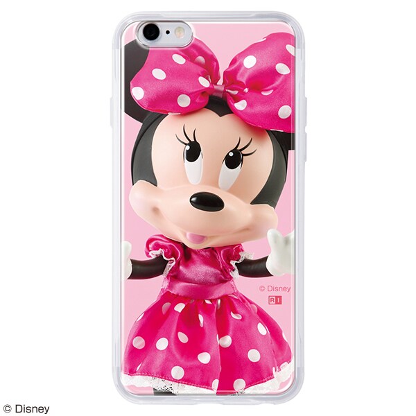 Ij Dp6tp Mn029 Iphone 6s 6 用 Tpuケース 背面パネル ディズニー ミニーマウス Sweet Minnie