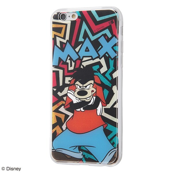 Ij Dp6tp Gf005 Iphone 6s Iphone 6 用 Tpuケース 背面パネル ディズニー マックス Graffiti