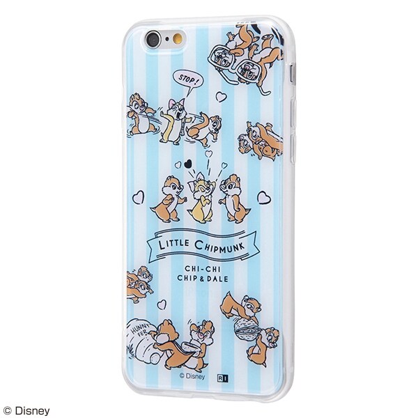 Ij Dp6tp Cd001 Iphone 6s 6 用 Tpuケース 背面パネル ディズニー チップデール Little Chipmunk