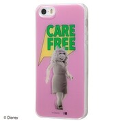 IJ-DP5TP/MS004 [iPhone SE（第1世代） /iPhone 5s /iPhone 5 用 TPUケース＋背面パネル マペッツ ミス・ピギー/Care free 2]