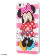 IJ-DP5TP/MKN12 [iPhone SE（第1世代） /iPhone 5s /iPhone 5 用 TPUケース＋背面パネル ディズニー ペアルック_2 ミニーマウス]