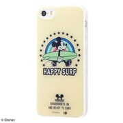 IJ-DP5TP/MK029 [iPhone SE（第1世代） /iPhone 5s /iPhone 5 用 TPUケース＋背面パネル ディズニー ミッキーマウス/Happy Surf]