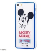IJ-DP5TP/BMK04 [iPhone SE（第1世代） /iPhone 5s /iPhone 5 用 TPUケース＋背面パネル ディズニー ミッキーマウス/Party time！！_3]