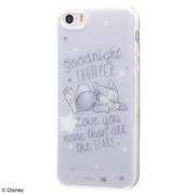 IJ-DP5TP/BB012 [iPhone SE（第1世代） /iPhone 5s /iPhone 5 用 TPUケース＋背面パネル ディズニー バンビ とんすけ/Good night]