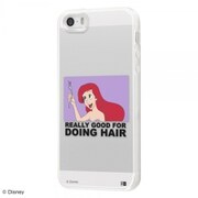 IJ-DP5TP/AR029 [iPhone SE（第1世代） /iPhone 5s /iPhone 5 用 TPUケース＋背面パネル ディズニー リトルマーメイド/アリエル/clair_01]