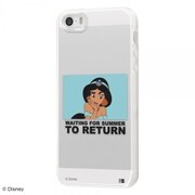 IJ-DP5TP/AL016 [iPhone SE（第1世代） /iPhone 5s /iPhone 5 用 TPUケース＋背面パネル ディズニー アラジン/ジャスミン/clair_01]