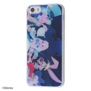 IJ-DP5TP/AC002 [iPhone SE（第1世代） /iPhone 5s /iPhone 5 用 TPUケース＋背面パネル ディズニー ふしぎの国のアリス 名場面 25]