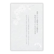 限定 年賀喪中葉書 菊2 6枚入 NCP-728-687