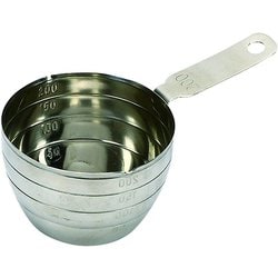 量HAKARI ステンレス製計量カップ 200ml CC-1523