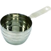 量HAKARI ステンレス製計量カップ 200ml CC-1523