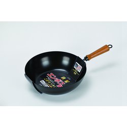 いため鍋 鉄製エンボス加工 30cm IH/ガス両用 HB-5769