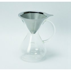 PYREX コーヒーサーバー 600ml ステンレスフィルター付 CP-8537