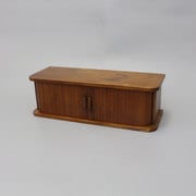 KTX-60DB [ジャバラ式カウンター上収納60幅 ダークブラウン]