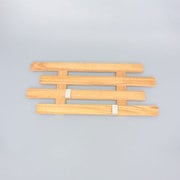 壁に付けられるすのこ(S型フック2個付) ナチュラル KBS-6629N