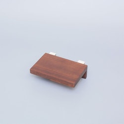 すのこに掛けられる家具 棚18cm ダークブラウン KT-1DB