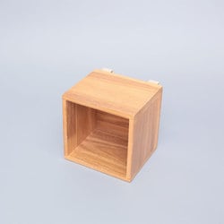 すのこに掛けられる家具 箱1マス ナチュラル KB-1N