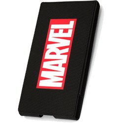 PG-DAS03MVL [マルチスマートフォン用 ウェストポーチ MARVEL ロゴ/ブラック]
