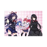 ブシロード ラバーマットコレクション Vol.806 富士見ファンタジア文庫 デート・ア・ライブ 十香・四糸乃・琴里・狂三 [トレーディングカード用品]