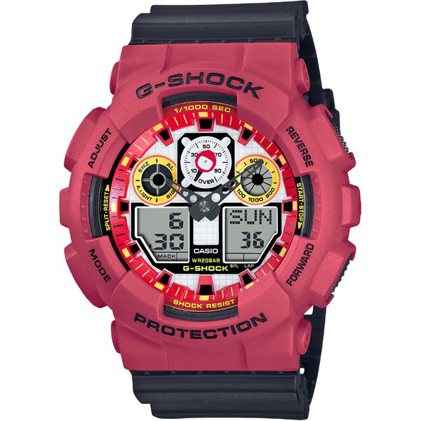 Casio G Shock Ga 100da 4ajr Daruma Made In Japan Watch Japan Domestic New Ebay