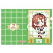 ラブライブ！スクールアイドルフェスティバル ALL STARS クリアファイル デフォルメVer. エマ・ヴェルデ [キャラクターグッズ]