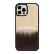 iPhone 12 / iPhone 12 Pro 用 WILDTHINGS×kibaco WOOD CASE 木製ケース Haze