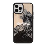 iPhone 12 / iPhone 12 Pro 用 WILDTHINGS×kibaco WOOD CASE 木製ケース Snow Mountain
