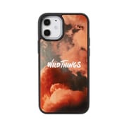 iPhone 12 mini 用 WILDTHINGS×kibaco WOOD CASE 木製ケース Pinkcloud