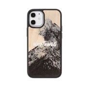 iPhone 12 mini 用 WILDTHINGS×kibaco WOOD CASE 木製ケース Snow Mountain
