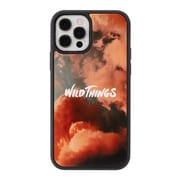 iPhone 12 / iPhone 12 Pro 用 WILDTHINGS×kibaco WOOD CASE 木製ケース Pinkcloud
