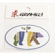 GRAMICCI STICKER LIVE FREE GAC-006 [アウトドア ロゴステッカー]