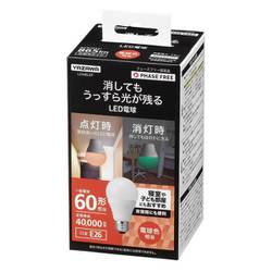 ヨドバシ Com ヤザワ Yazawa Lda8lgf 蓄光 Led電球60形 電球色 通販 全品無料配達