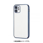 RT-P27PFC2/AM [iPhone 12 用 PerfectFit メタリックケース ブルー]
