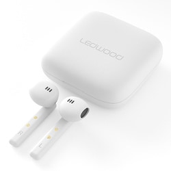 完全ワイヤレスイヤホン SORBET Bluetooth対応 ホワイト